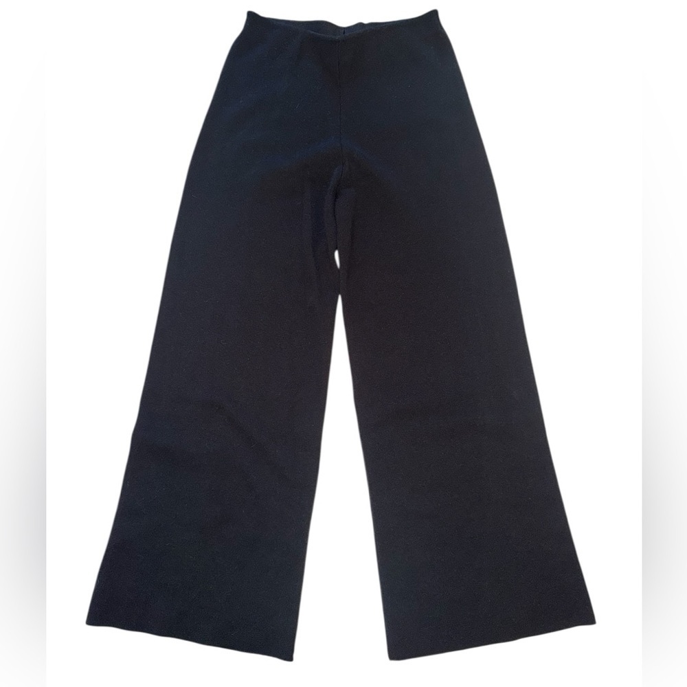 United Colors of Benetton Women’s Knit Pants Black Size Small Wool Blend